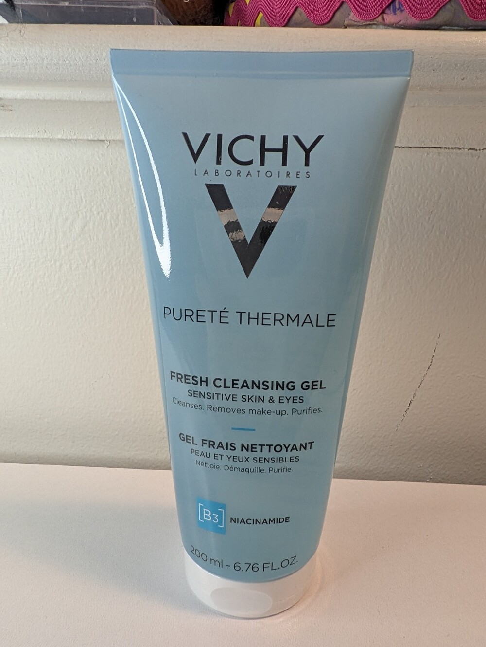 NWT Vichy Pureté Thermale Fresh Cleansing Gel Sensitive Skin 6.76 oz